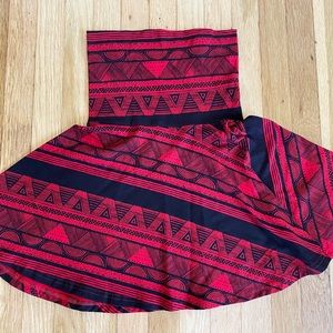 American Apparel Tribal Top/ Skirt